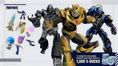 Fortnite Revealed 3 NEW Transformers Skins + OFFICIAL Battle Bus Skin ...