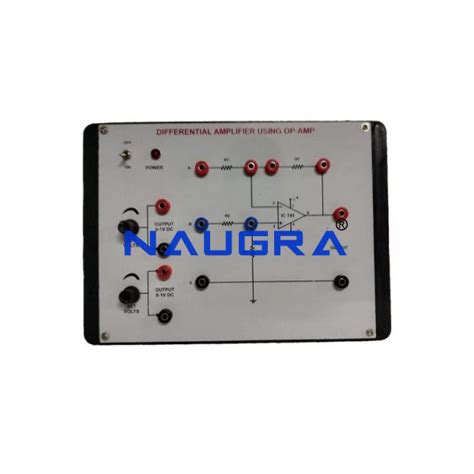 OP-AMP AS Differential Amplifier Trainer, Manufacturers from India, Suppliers and Exporters in India