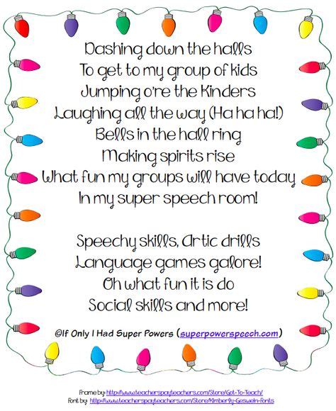 13 Christmas speech ideas | speech and language, language activities ...