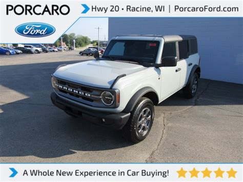 Pre-Owned 2021 Ford Bronco Big Bend 4 Door SUV in Racine #7429 ...