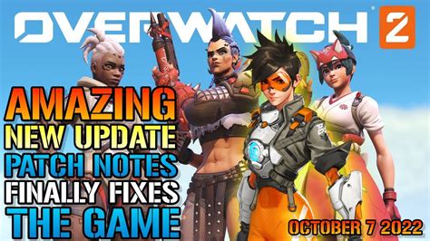 Overwatch 2 patch notes - TristaKatrin