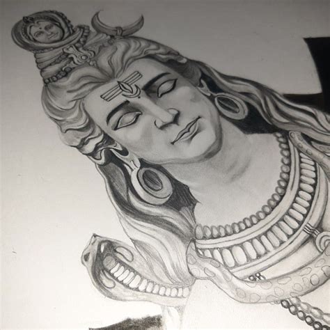 Mahadev | Abstract pencil drawings, Art drawings sketches simple, Pen art drawings