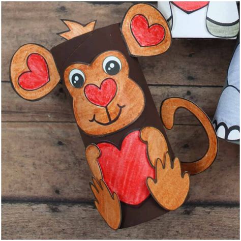 15 Monkey Crafts For Kids