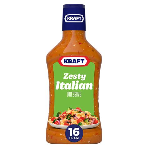 Kraft Zesty Italian Dressing - Shop Salad Dressings at H-E-B