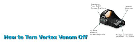 How to Turn Vortex Venom Off?