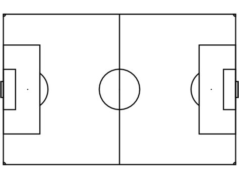 The cool Free Blank Soccer Field Diagram, Download Free Clip Art Pertaining To Blank Football ...