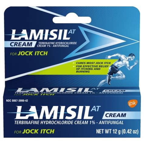 LamisilAT Prescription Strength Jock Itch Cream Antifungal for Burning and Itch Relief Cream, 0. ...