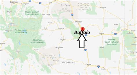 Where is Buffalo, Wyoming? What county is Buffalo Wyoming in | Where is Map