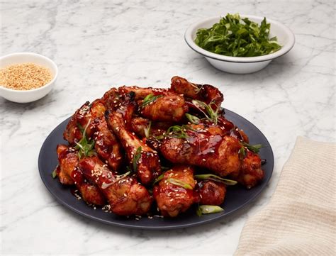 Chicken Wings Recipe - Baked Korean Chicken Wings | Goop