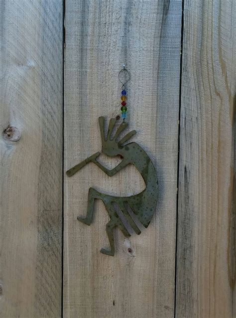 Metal Art Kokopelli Southwestern Garden Art Metal Decor - Etsy