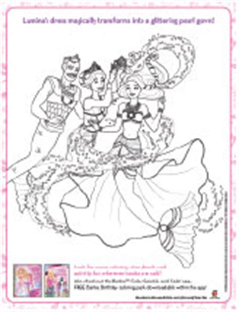 Photos - Bild - Galeria: COLORING PAGES BARBIE AND THE SECRET DOOR