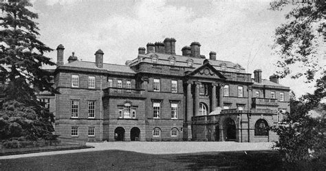 Old photograph of Jardine Hall near Lockerbie, Dumfries and Galloway , Scotland . Built in 1814 ...