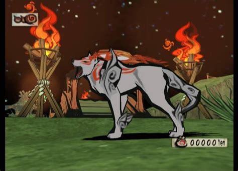 okami amaterasu in game - Google Search | Sumi e, Zorro