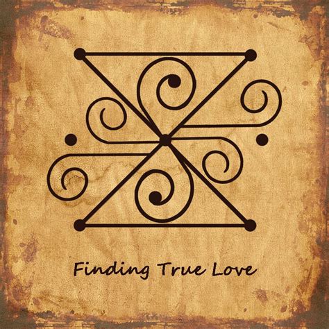 FINDING TRUE LOVE Sigil | Sigil magic, Magic symbols, Wiccan symbols