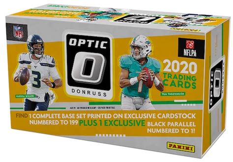 2020 Donruss Optic Football Premium Box Set Checklist, Boxes