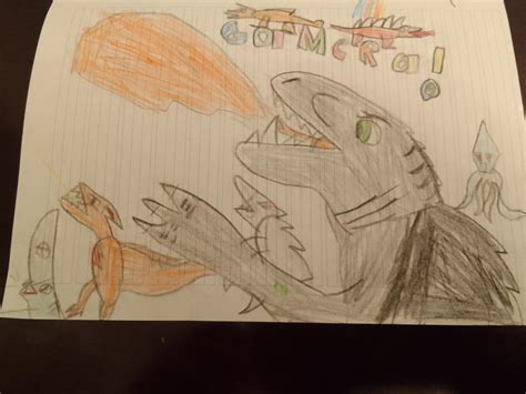 i did some gamera fan art in school :) : r/GODZILLA