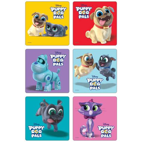 Puppy Dog Pals Disney Stickers