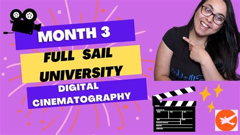 Full Sail University| Digital Cinematography| Month 3 - YouTube