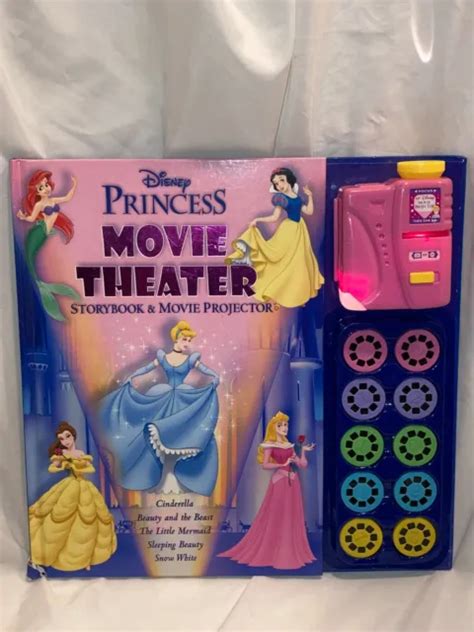 DISNEY PRINCESS SEASON of Enchantment Movie Theater Storybook Projector ...