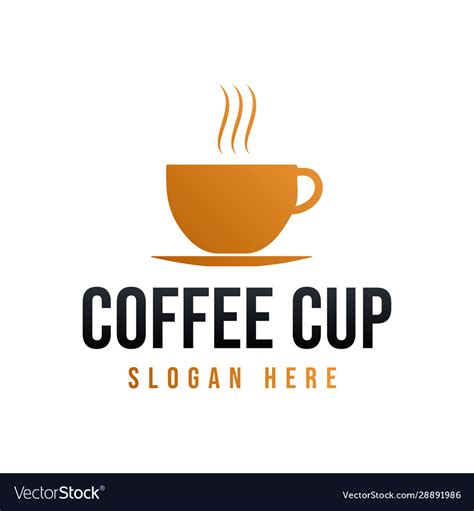 Coffee logo ideas inspiration logo design Vector Image