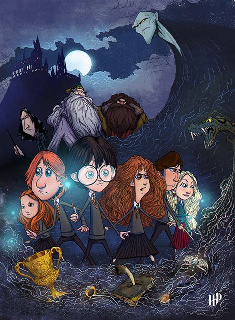 Harry Potter - fan art on Behance