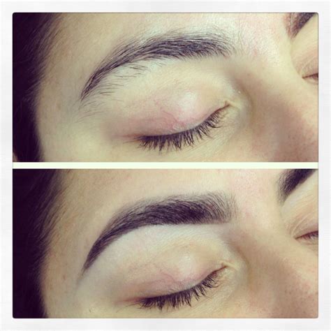 Before and After Brow Shaping and Tint by Brows by Shaila | Brow wax ...