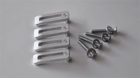 aluminum clamps 4 pcs