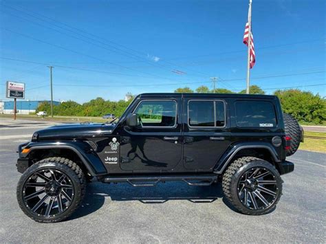 2019 Jeep Wrangler Custom Turbo Sahara Lifted Leather 24″s for sale