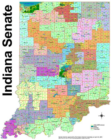 Indiana State District Map - Get Latest Map Update