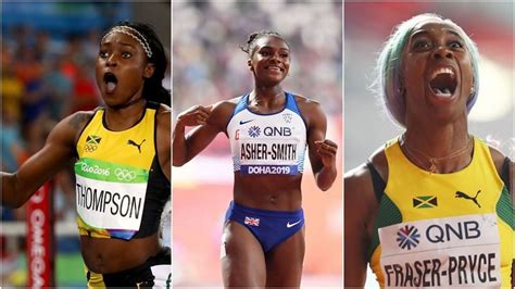 Tokyo Olympics: Contenders for the 100m female sprint