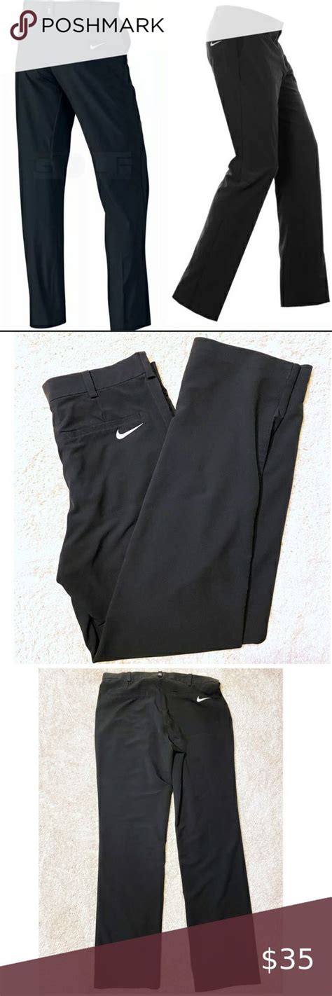 Nike Tiger Woods Collection black golf pants 32 | Golf pants, Tiger ...