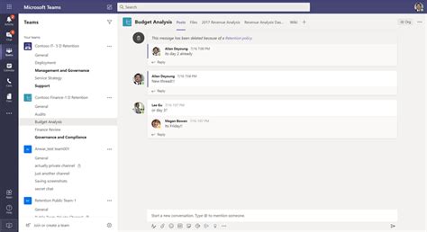 Manage retention policies for Microsoft Teams - Microsoft Teams ...