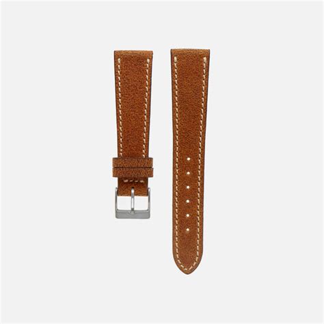 Aged Leather Watch Strap in Brown - HODINKEE Shop