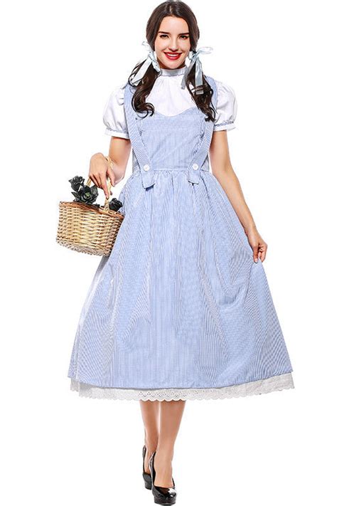 Wizard of Oz Dorothy Costume For Adults – YawBako