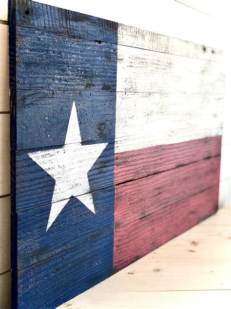 Texas State Flag Wood Texas Flag Reclaimed Wood Texas Flag - Etsy