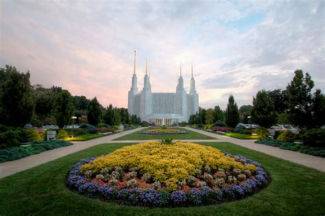 Washington D.C. Temple Entrance and Scenery