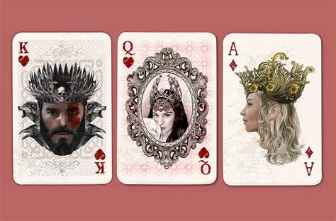 Cards poker vintage on Behance