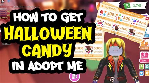 🎃👻 HOW TO GET CANDY IN ADOPT ME EASILY l ALL WAYS TO GET HALLOWEEN CANDY FAST IN ADOPT ME ROBLOX ...