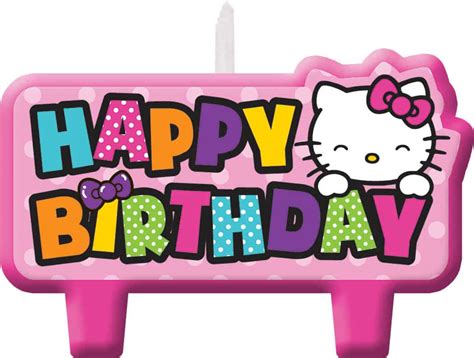 Hello Kitty Rainbow Birthday Candle Set - Canuck Amusements and ...