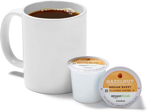 AmazonFresh 80 Ct. K-Cups, Hazelnut Flavored Medium Roast, Keurig K-Cup ...