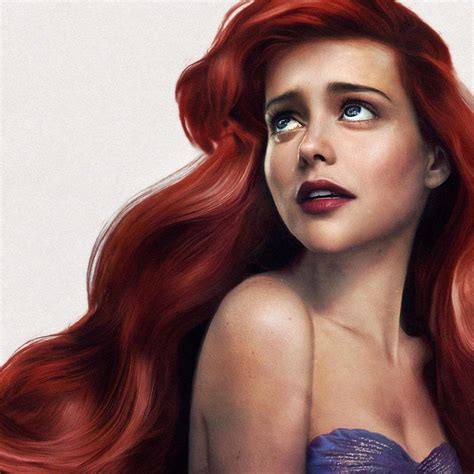 This artist shows how Disney characters would look like IRL | Disney ariel, Real life disney ...