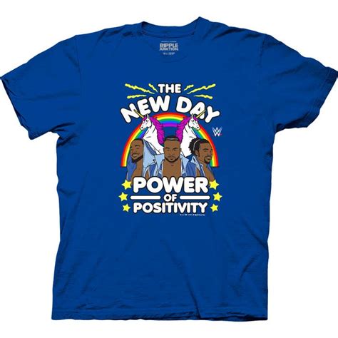 WWE New Day Cartoon Group T-Shirt