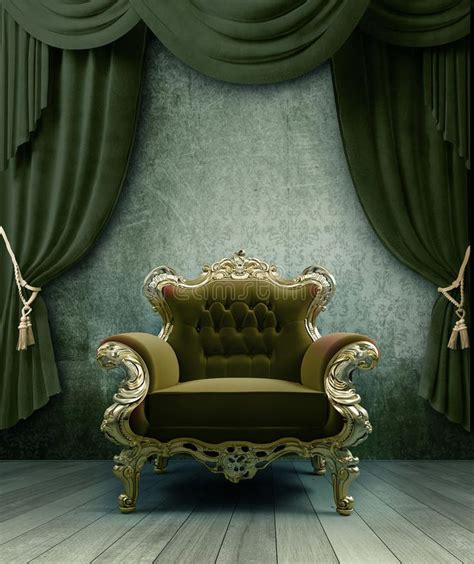 Classic Baroque Chair in Interior Design