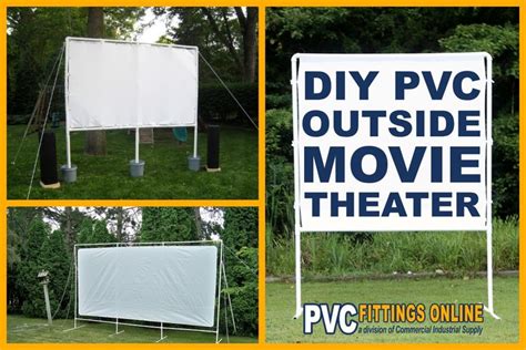 Project Guides - DIY PVC Outside Movie Theater | Outside movie, Outdoor movie screen, Diy ...