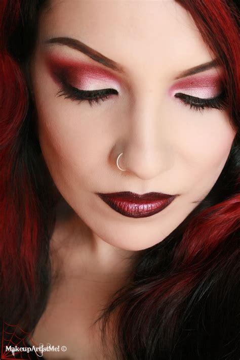 Daring! Red eyeshadow makeup tutorial