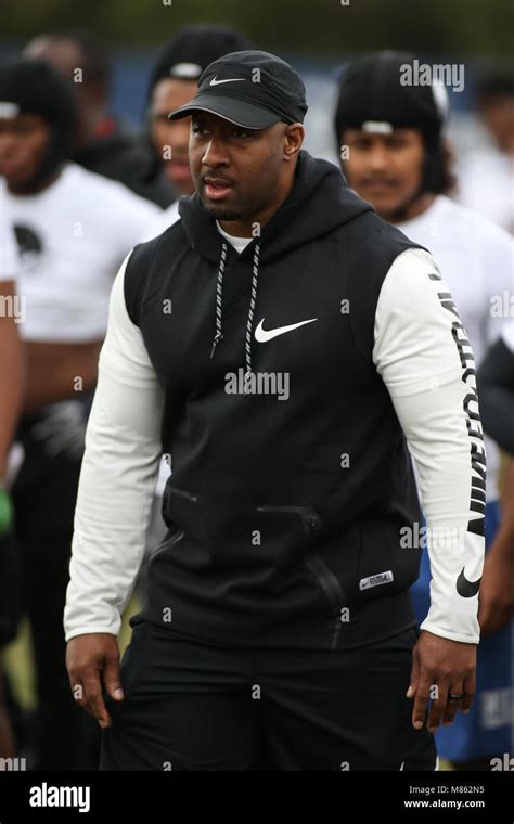 Running Back coach Napoleon McCallum at the Nike Football The Opening ...