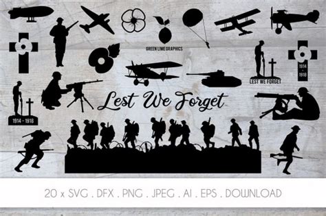 Armistice Svg WW1 Vector WW1 Svg Remembrance Day Cricut - Etsy