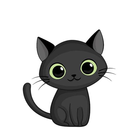 Imágenes de Gato Negro Dibujo - Descarga gratuita en Freepik