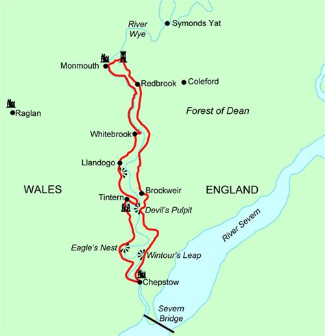 Wye Valley Circular Short Break in 2-5 Days — Contours Walking Holidays