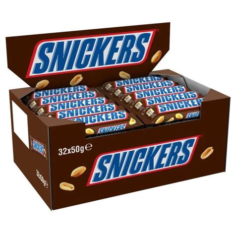 Show Box 32 barres SNICKERS 50g - Achat / Vente confiserie de chocolat Show box Snickers 50g x ...